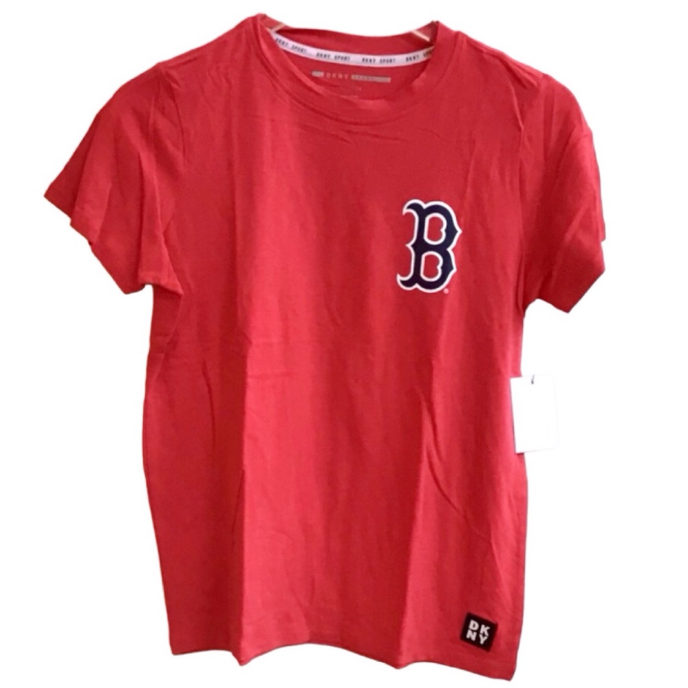 DKNY SPORT MLB “Boston Red Sox” Tee (NWT) (Size: Small) - Picture 3 of 8